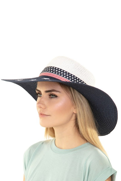 American flag Floppy Hat