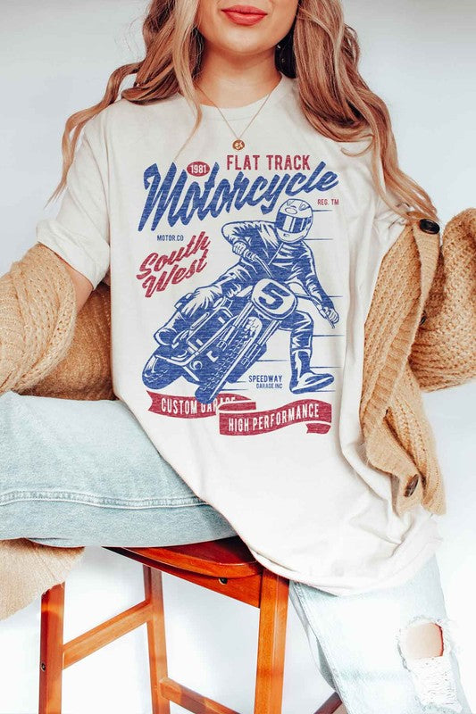 SOUTH WEST MOTORCYCLE GRAPHIC TEE