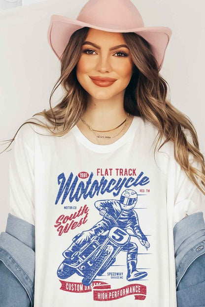 SOUTH WEST MOTORCYCLE GRAPHIC TEE