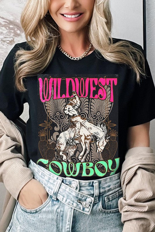 Wild West Cowboy Graphic Tee