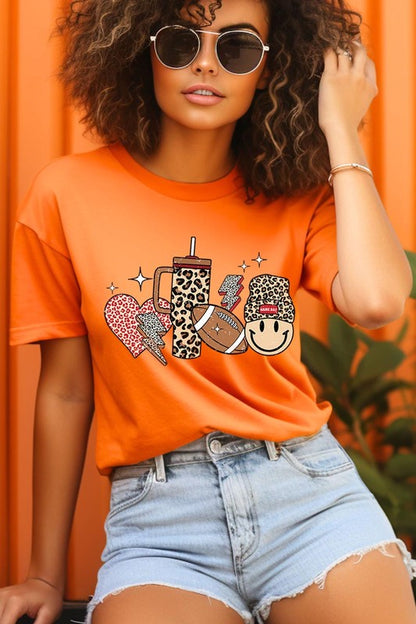 Boujee Cute Football Graphic Tee