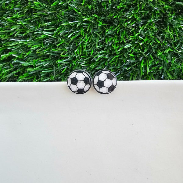 Glitter Soccer Studs