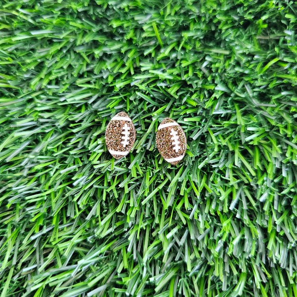 Glitter Football Studs