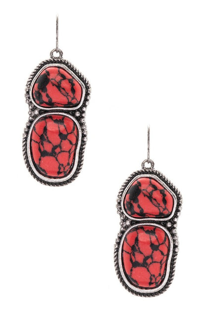 Iconic Western Stone Earrings