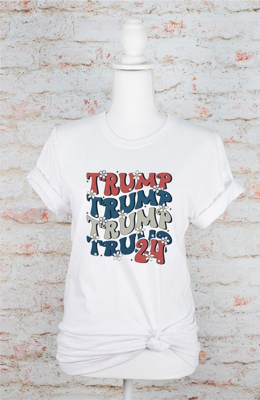 Trump Stacked 24 Daisy Softstyle Graphic