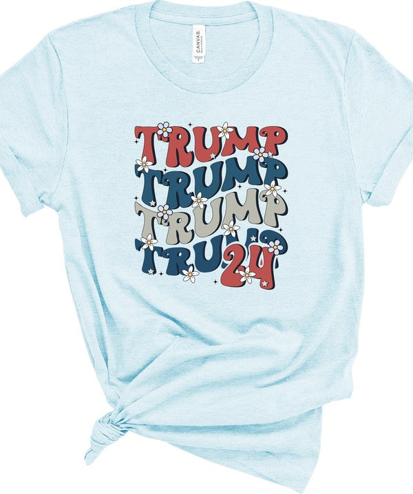 Trump Stacked 24 Daisy Softstyle Graphic