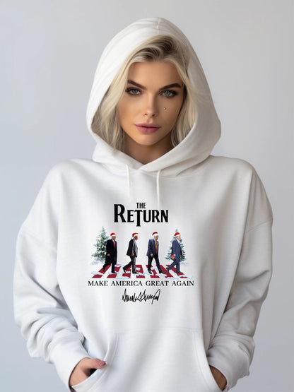 The Return Maga Election Graphic Hoodie