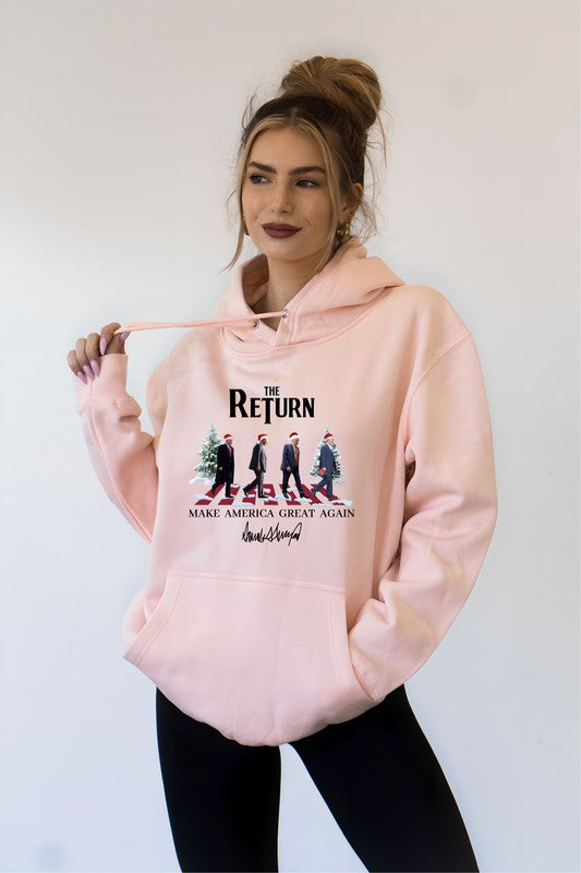 The Return Maga Election Graphic Hoodie