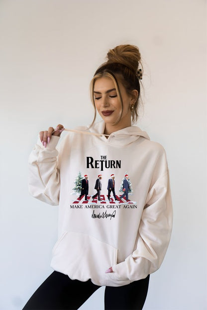 The Return Maga Election Graphic Hoodie