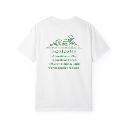 Equestrian Service Tee, Personalized T-Shirt for Horse Lovers, Gift for Farm Owners, Outdoor Apparel, Equestrian Lifestyle Shirt