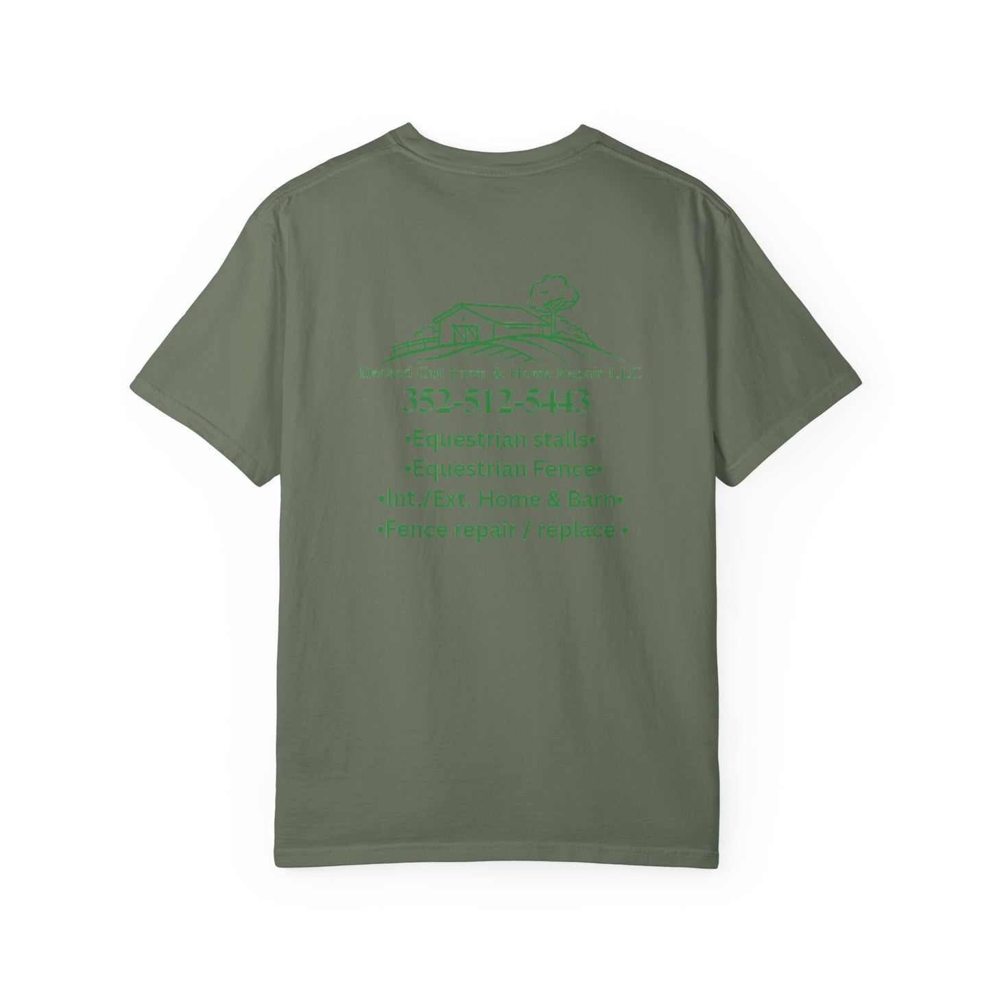 Equestrian Service Tee, Personalized T-Shirt for Horse Lovers, Gift for Farm Owners, Outdoor Apparel, Equestrian Lifestyle Shirt
