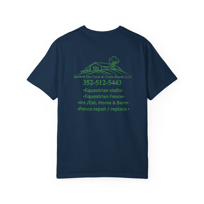 Equestrian Service Tee, Personalized T-Shirt for Horse Lovers, Gift for Farm Owners, Outdoor Apparel, Equestrian Lifestyle Shirt
