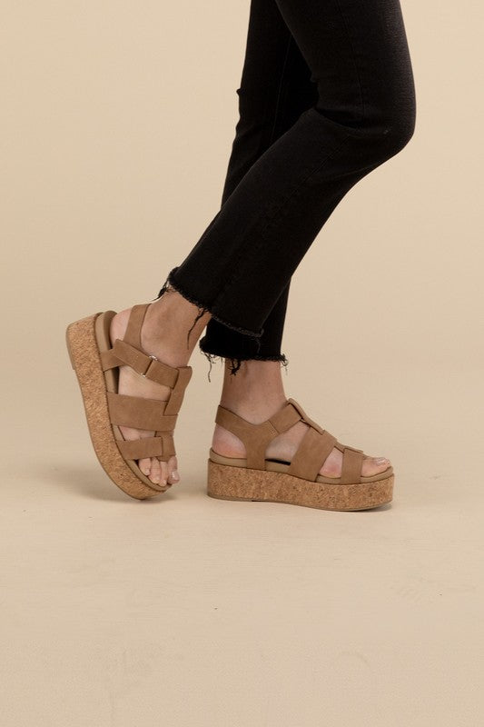 AMENDA-S Platform Sandal Wedge