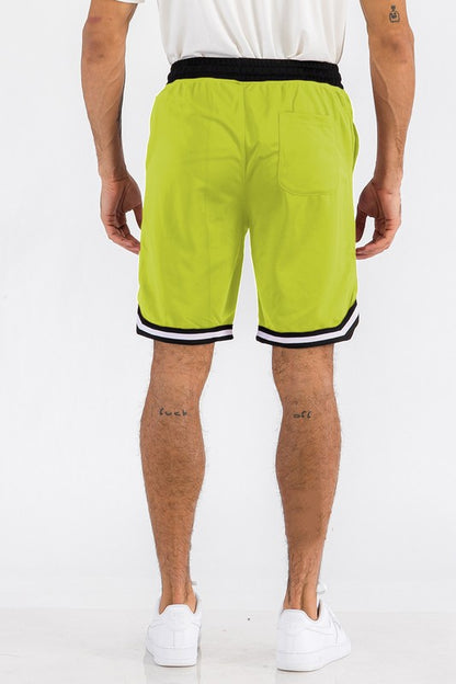 Solid Athletic Basketball Sports Shorts