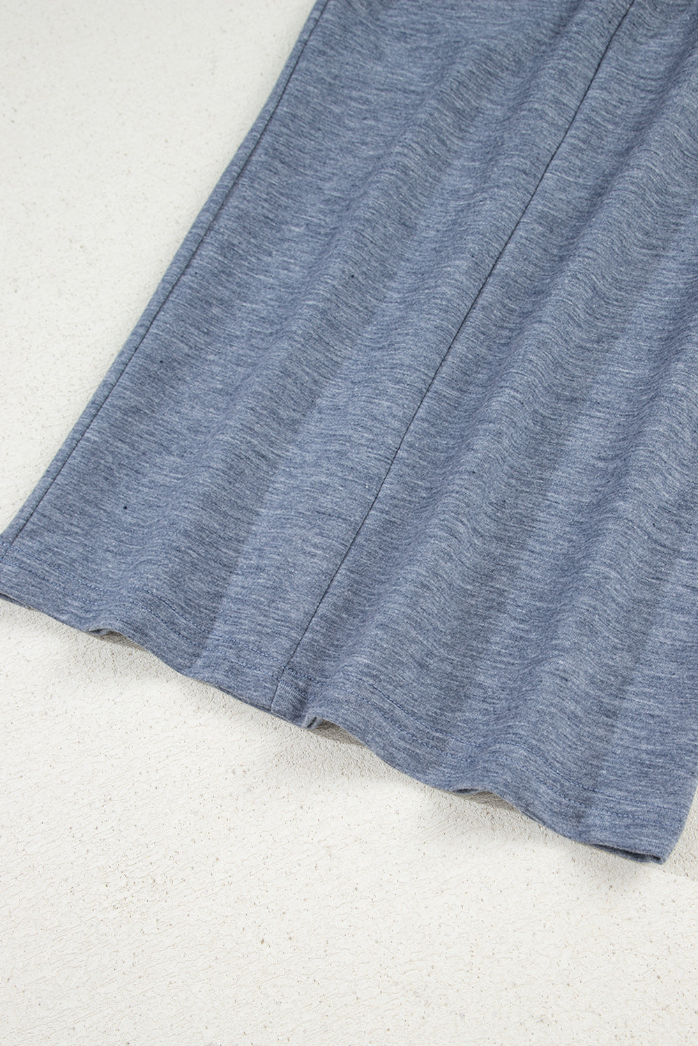 Pantalon ample à taille élastique avec cordon de serrage et détails froncés