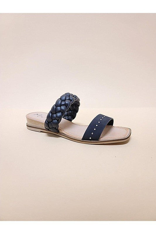 SILAS-SLIDE SANDALS