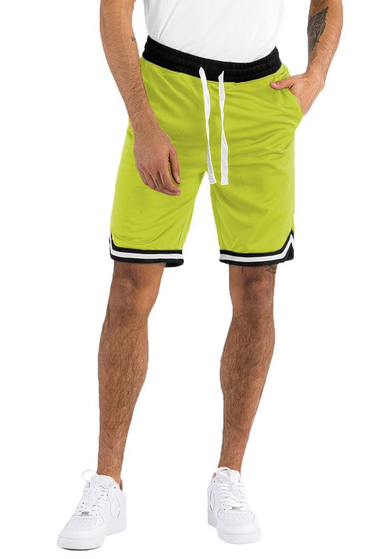 Solid Athletic Basketball Sports Shorts