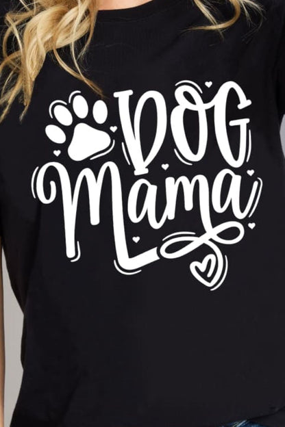 Simply Love Full Size DOG MAMA Graphic Cotton T-Shirt