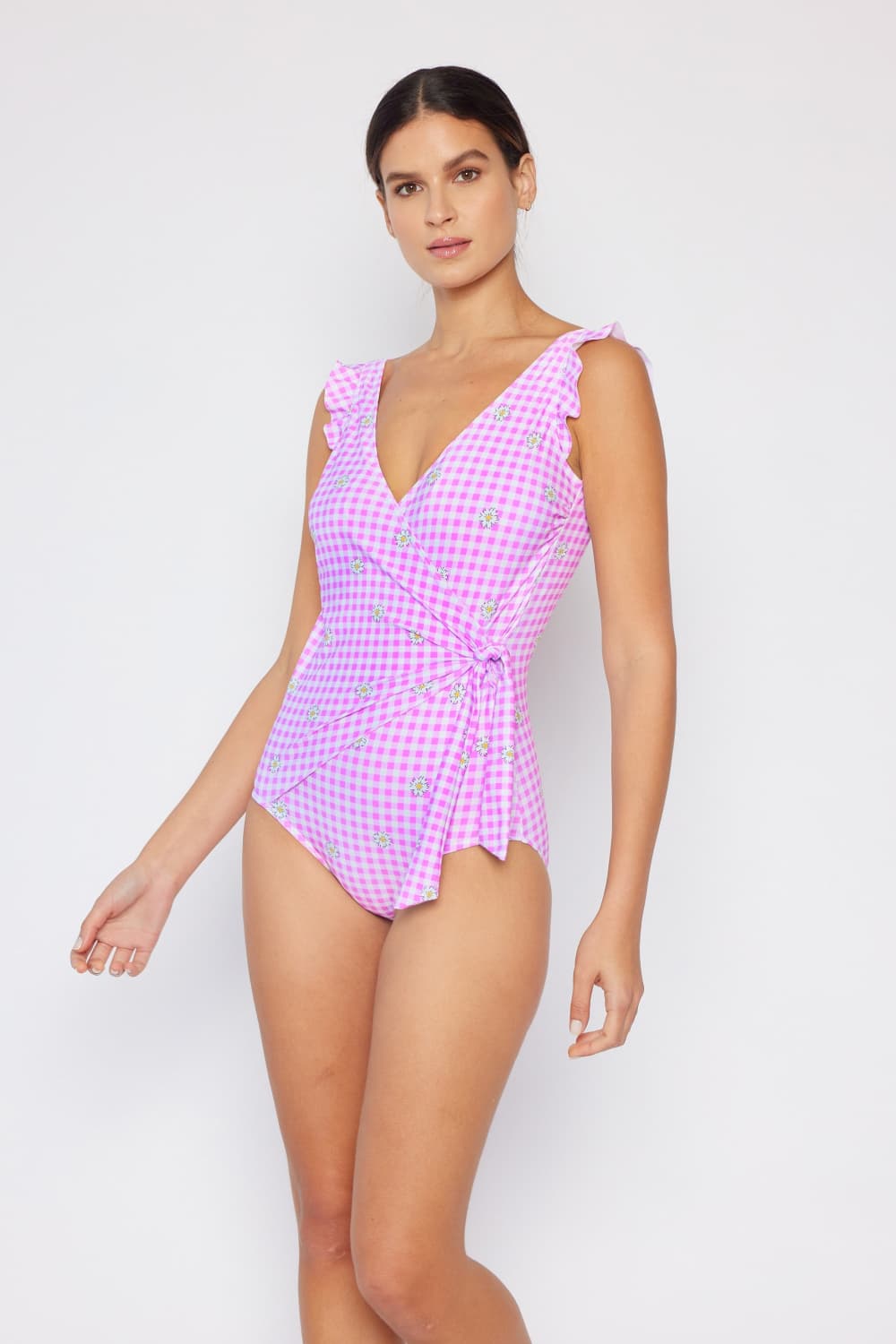 Float On in Carnation Pink Marina West Swim Full Size