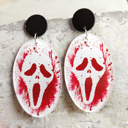 Halloween Theme Dangle Earrings